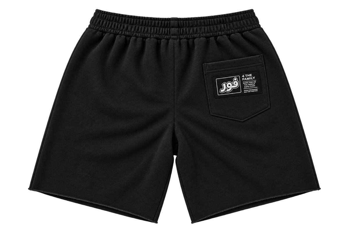 4 DAILY BLACK SHORTS