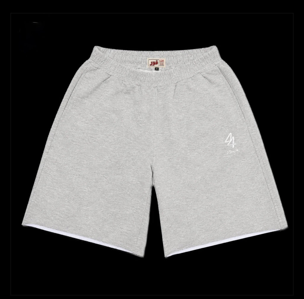DOUBLE 4 GREY SHORTS