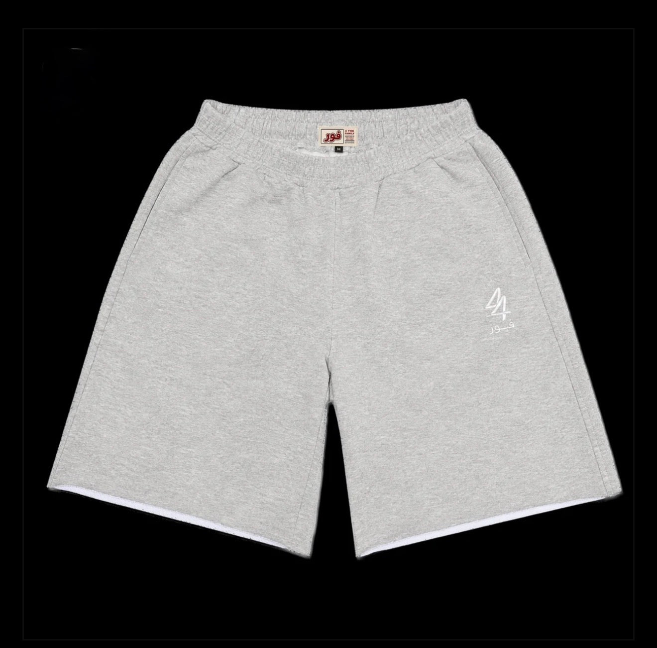 DOUBLE 4 GREY SHORTS